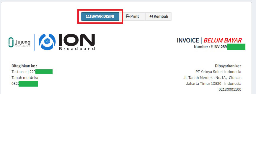 Pembayaran Melalui Indomaret